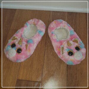 Kids TY Unicorn Slippers